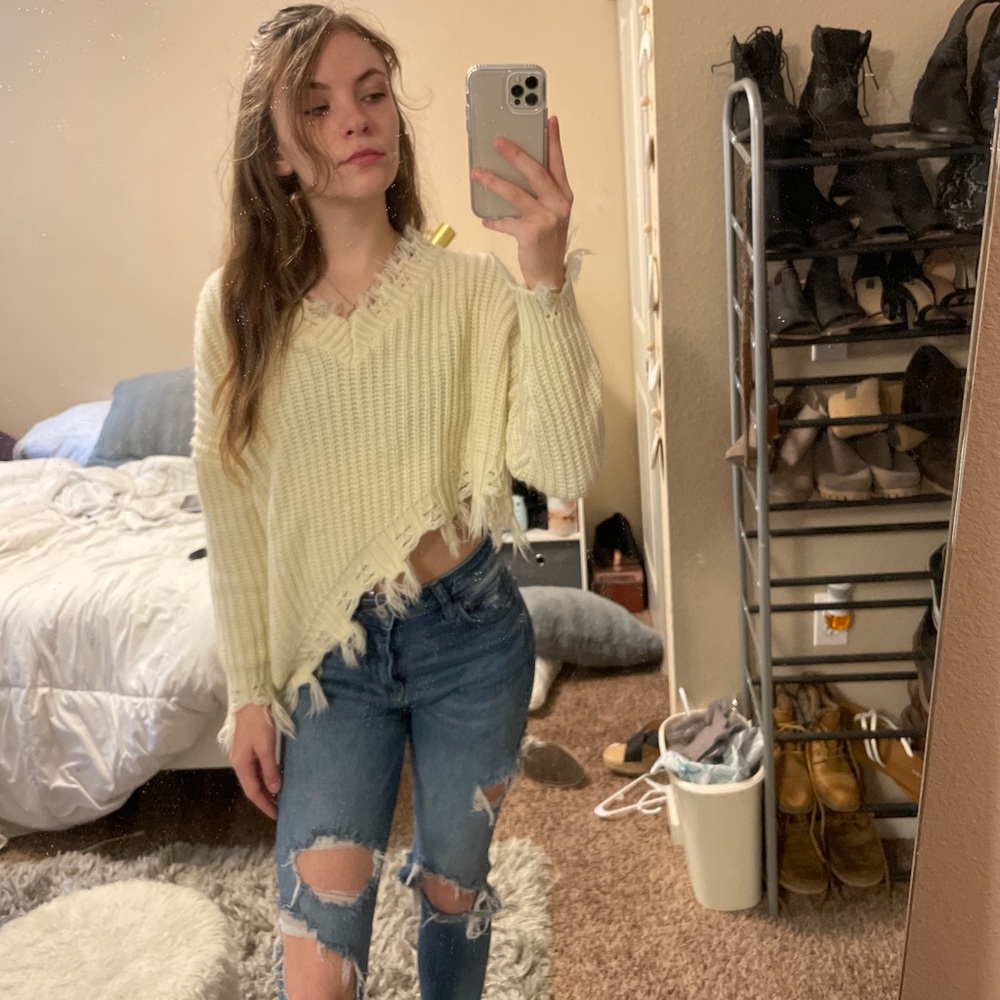 Zaful cropped sweater